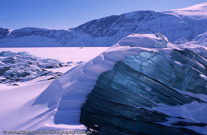 image of Coronation Fiord sea ice