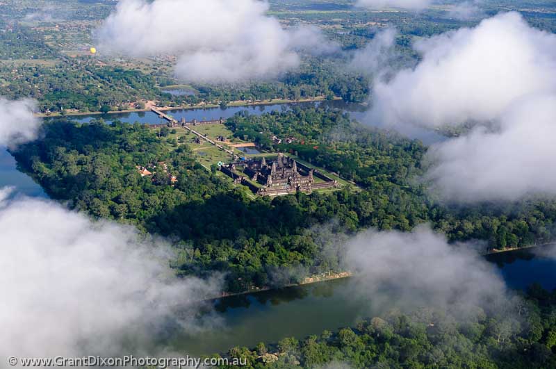 image of Angkor Wat aerial 1