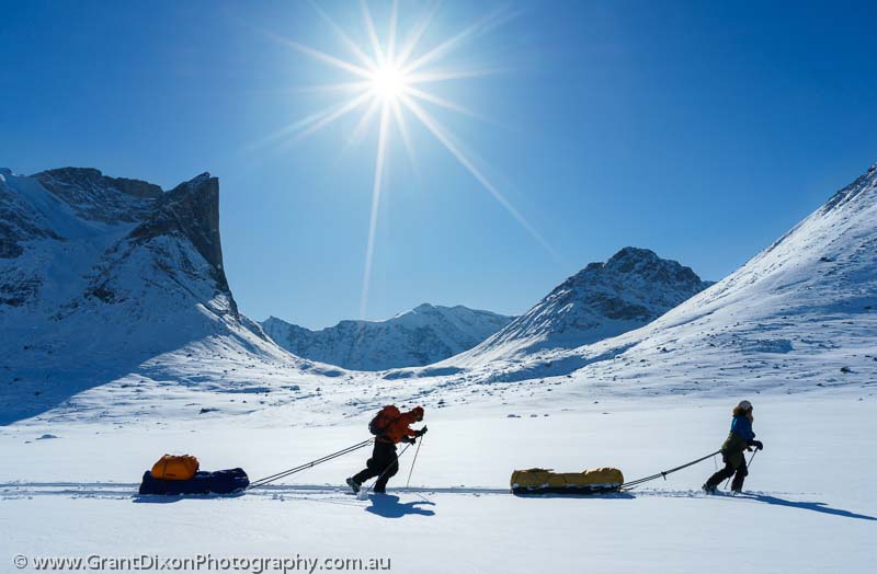 image of Baffin ski tour 2