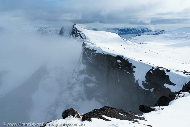 image of Baffin peak & cloud 2