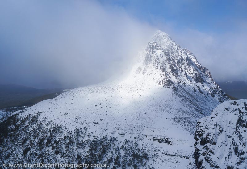 image of Mt Gould winter 2