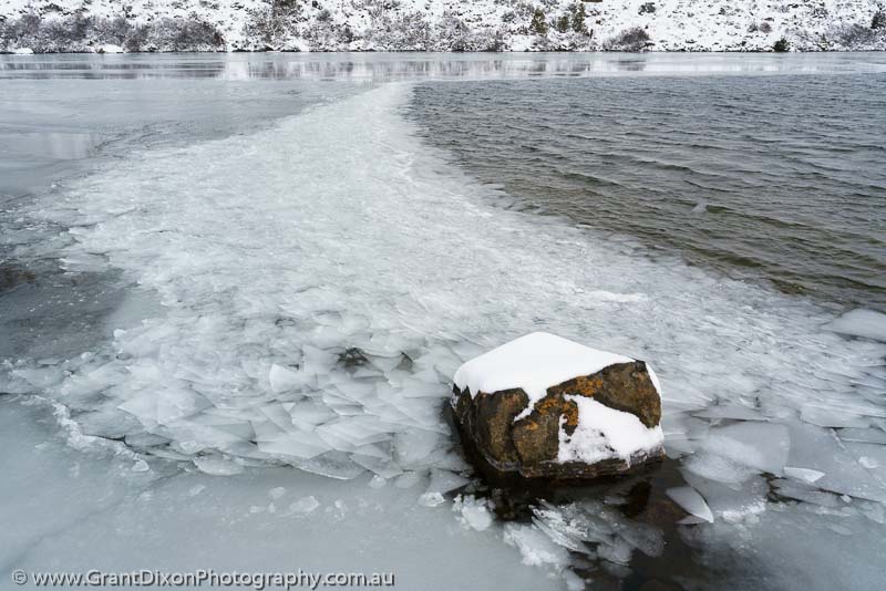 image of Tarn Shelf rafted ice