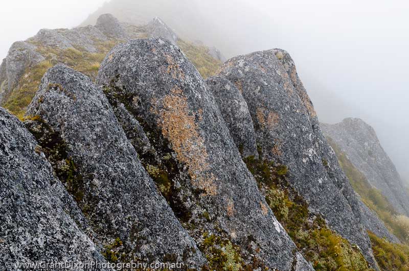 image of Dark Cloud Range granite outcrop