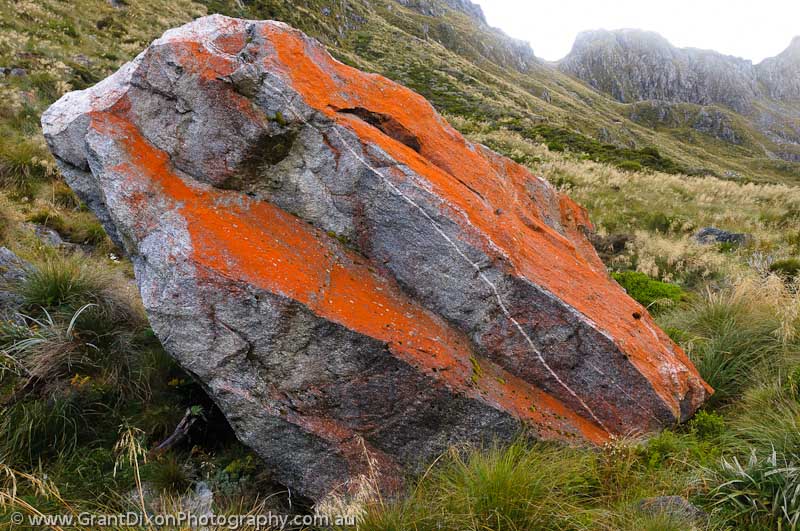 image of Red erratic boulder