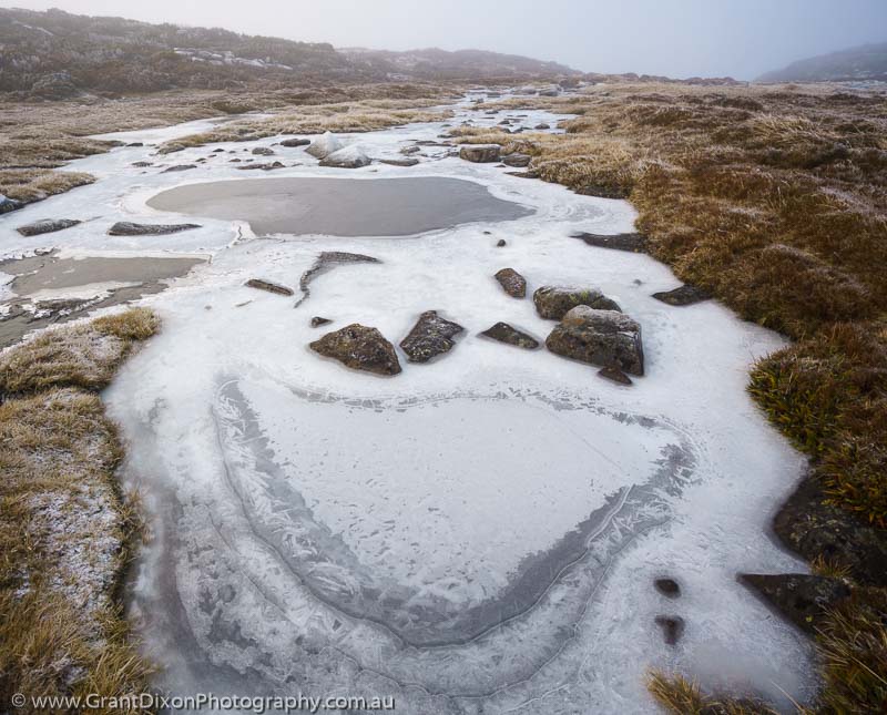 image of Ironstone frozen pools