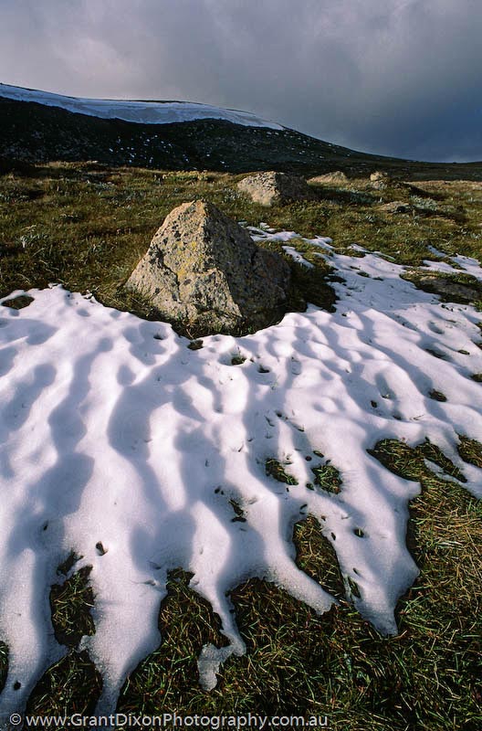 image of Kosciuszko snowdrift