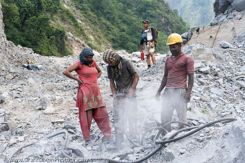 image of Budhi Gandaki road works 2