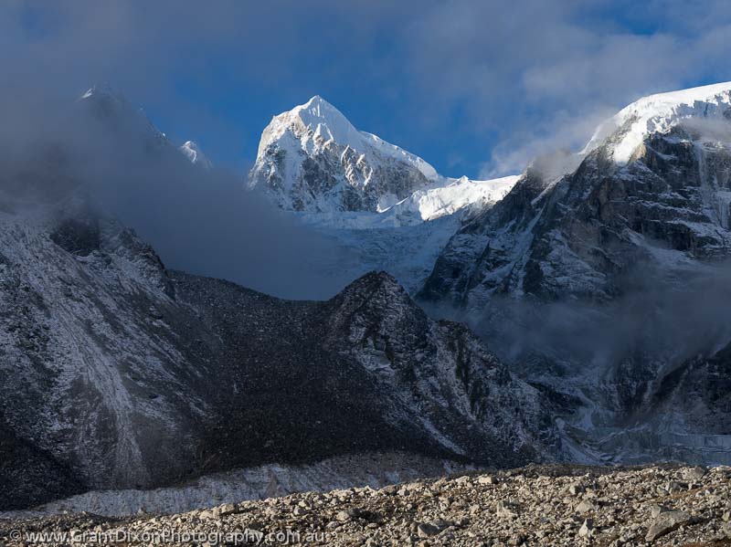 image of Larkya Glacier peak