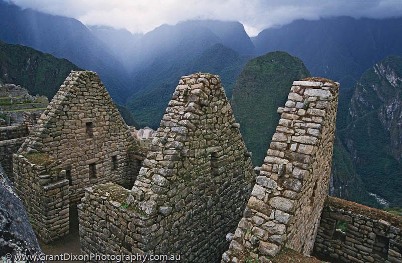image of Machu Picchu houses
