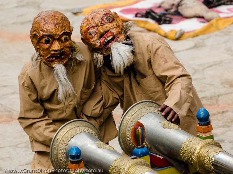 image of Tiji Festival clowns