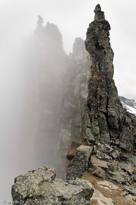 image of Trollveggen pinnacles