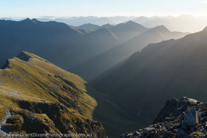image of Hunter Mountains sunbeams