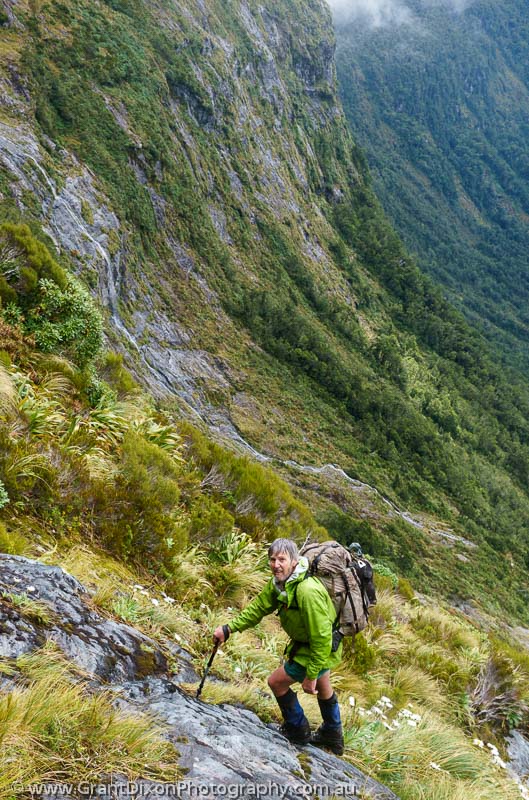image of Fiordland climber