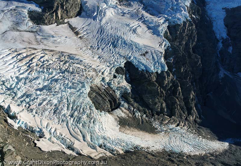 image of Tyndall glacier detail