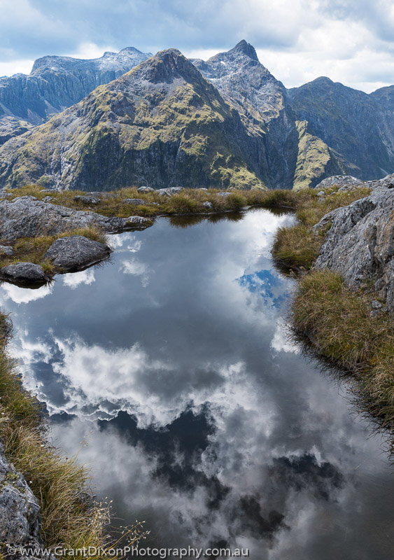 image of Fiordland cloud reflection 1