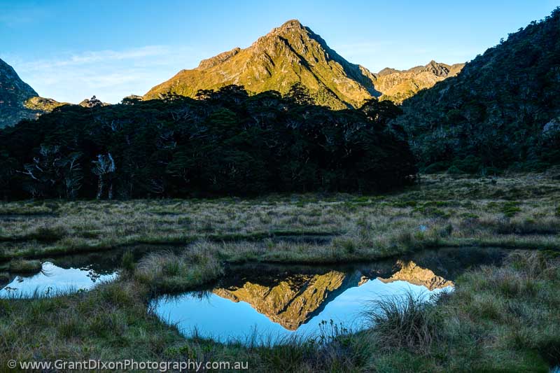 image of Skippers Range mountain reflection 