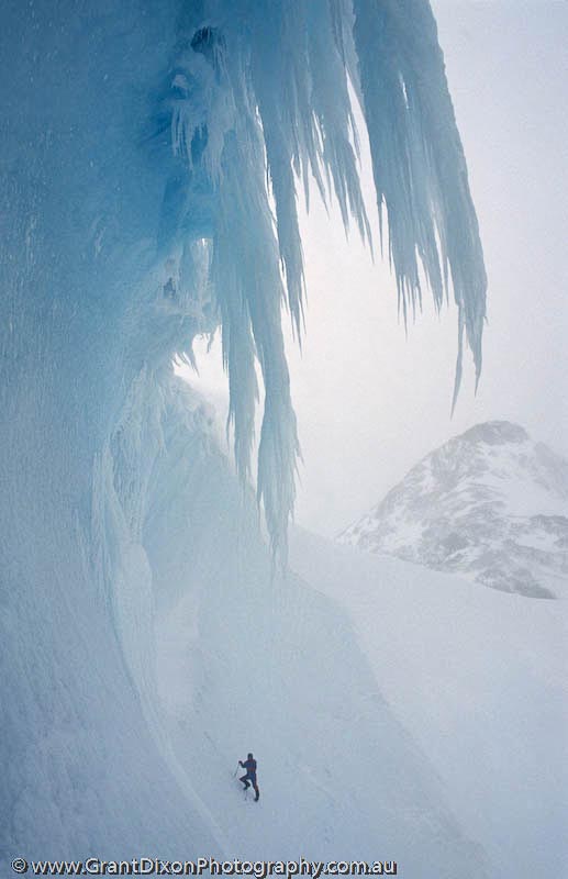 image of Wind scour icicles