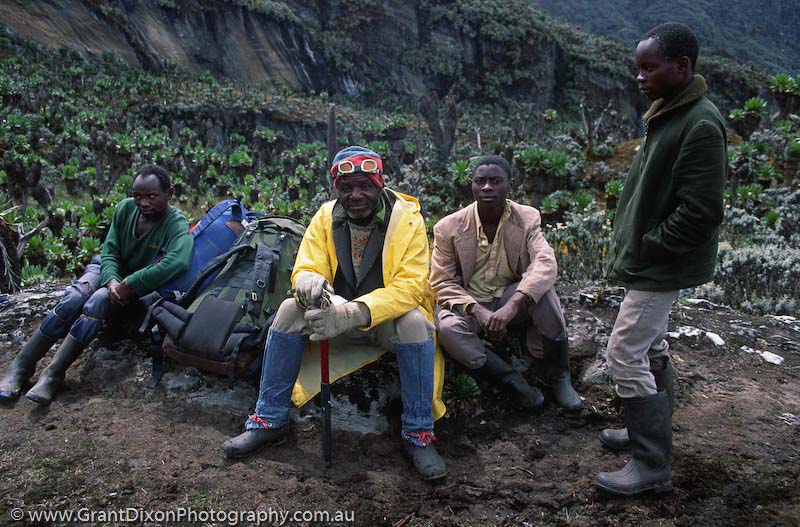 image of Rwenzori porters