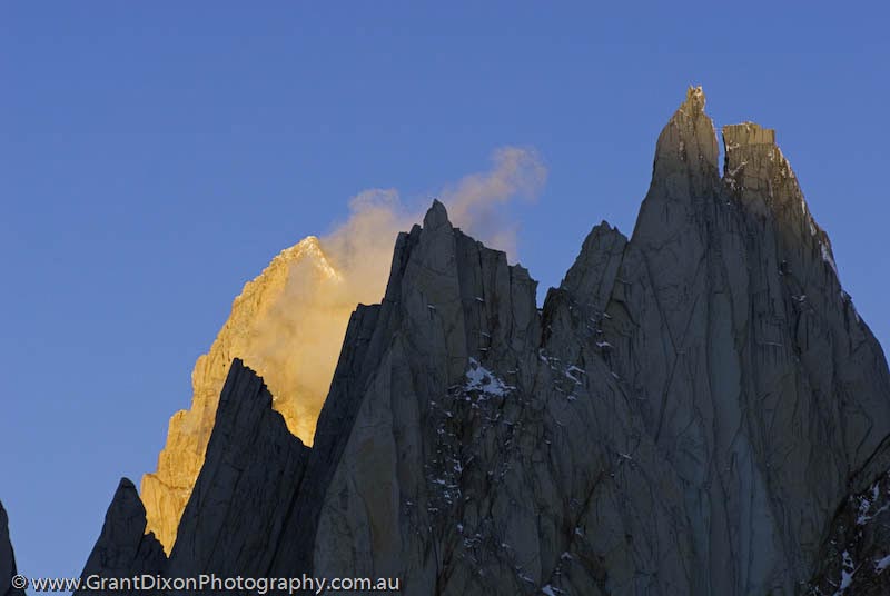 image of Fitzroy alpenglow
