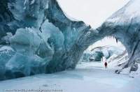 Kaparoptalik Glacier, Sirmilik National Park, Bylot Island, Nunavut, Canada