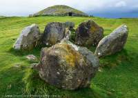 Loughcrew chambered cairn & stone circle, County Meath, Ireland