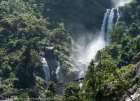 Nauli waterfall, Manaslu Circuit trek, Nepal