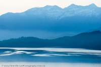 NEPAL, Mugu. Rara Lake, largest lake in Nepal.