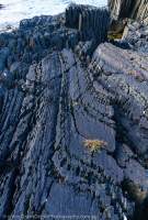 Folded rocks, Urquhart River, Spero-Wanderer region.