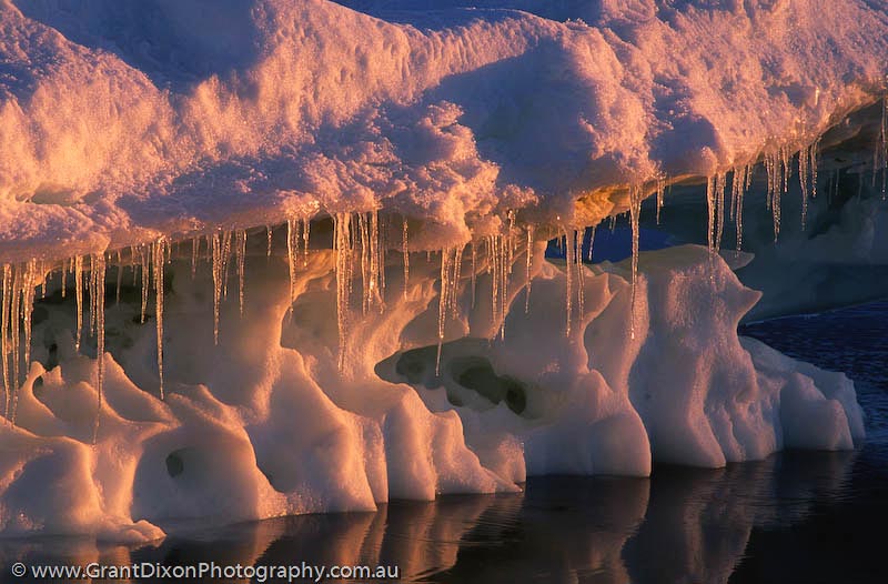 image of Iceberg icicles