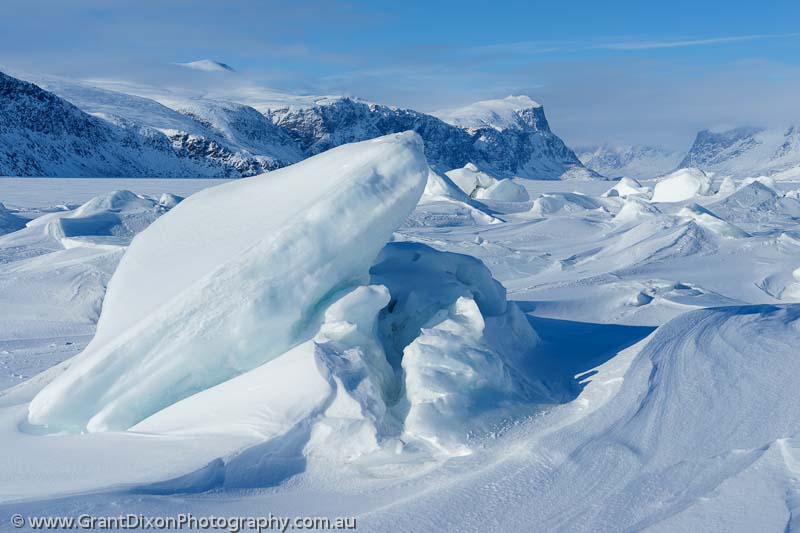 image of Pangnirtung Fiord sea ice 2