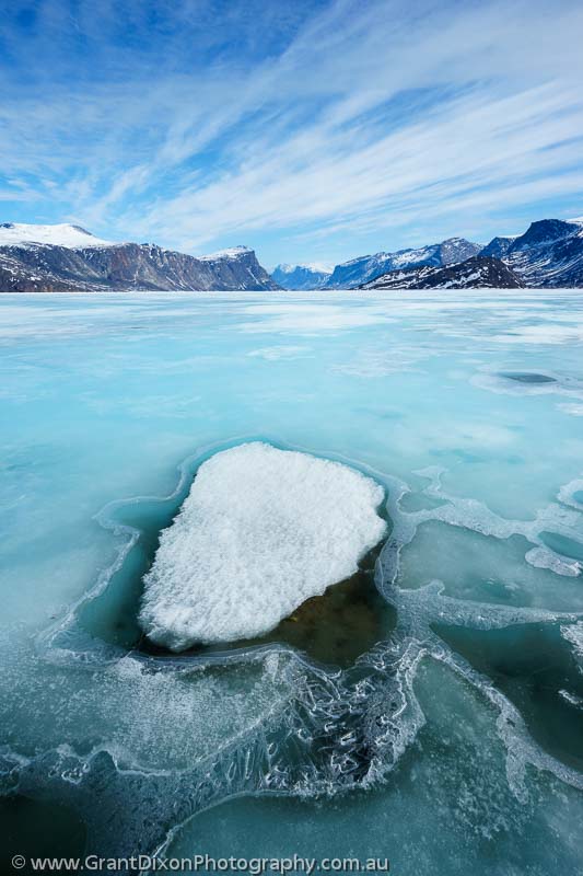 image of Pangnirtung Fiord sea ice 9