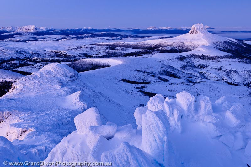 image of Cradle Mtn winter dawn 1