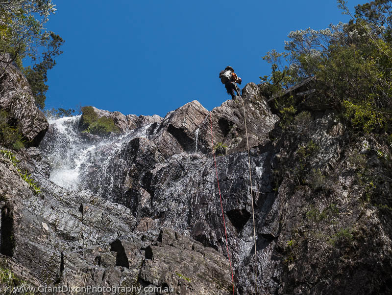 image of Cradle canyon abseil