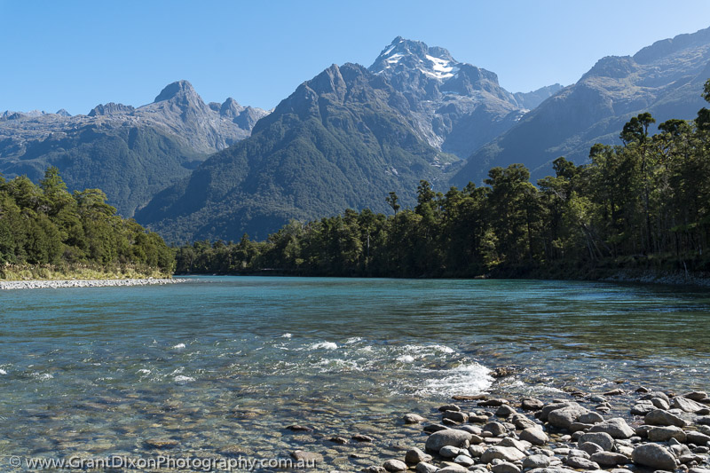 image of Hollyford River blue