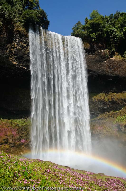 image of Bolaven waterfall rainbow 1