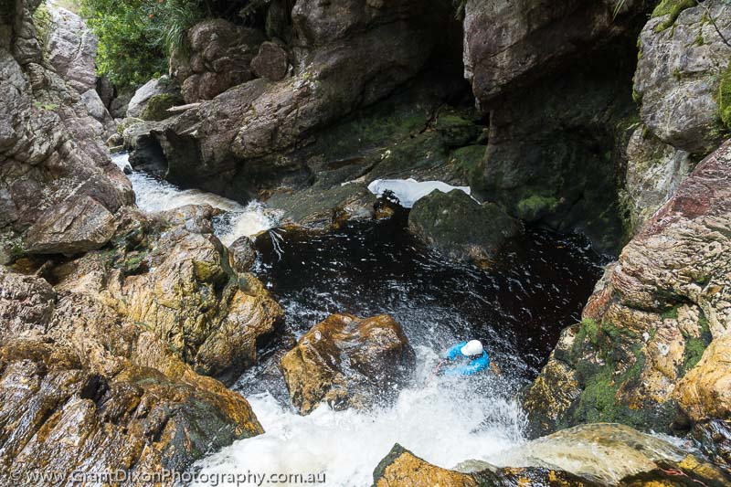 image of Livingston gorge cascade