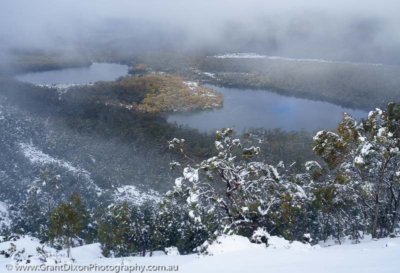 image of Hugel Lakes winter