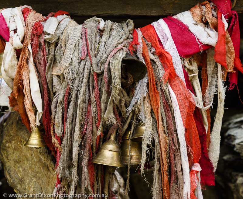 image of Mugu Hindu shrine bells