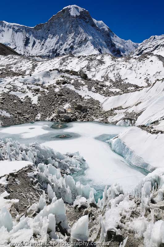 image of Hunku Glacier pool