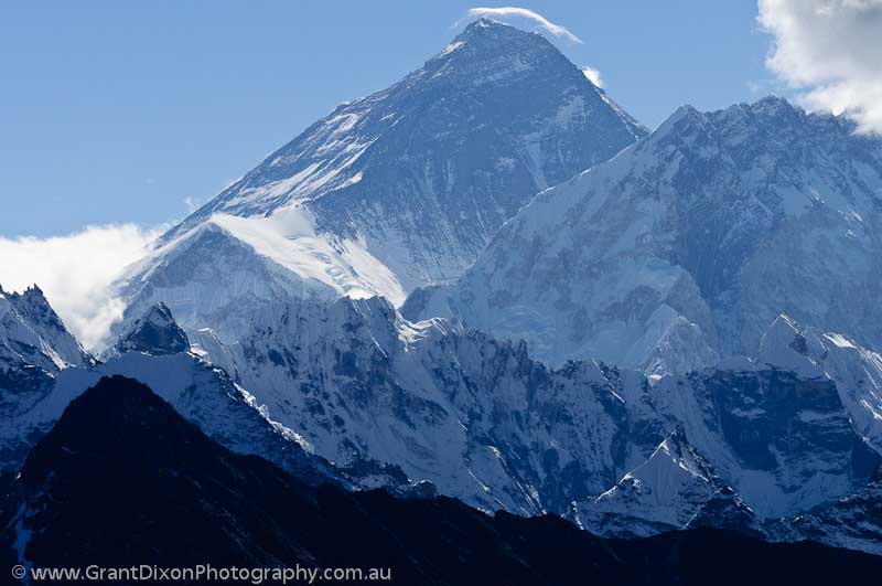 image of Everest from Renjo La 2
