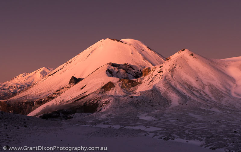 image of Ngauruhoe winter dawn 1