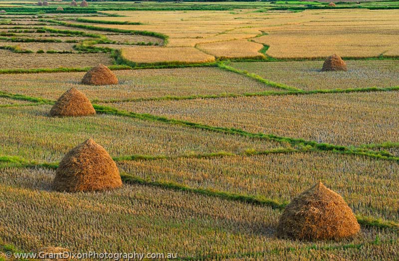 image of Shan highlands haystacks 2