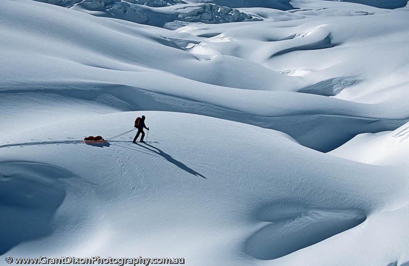 image of Chiring Glacier skier 1