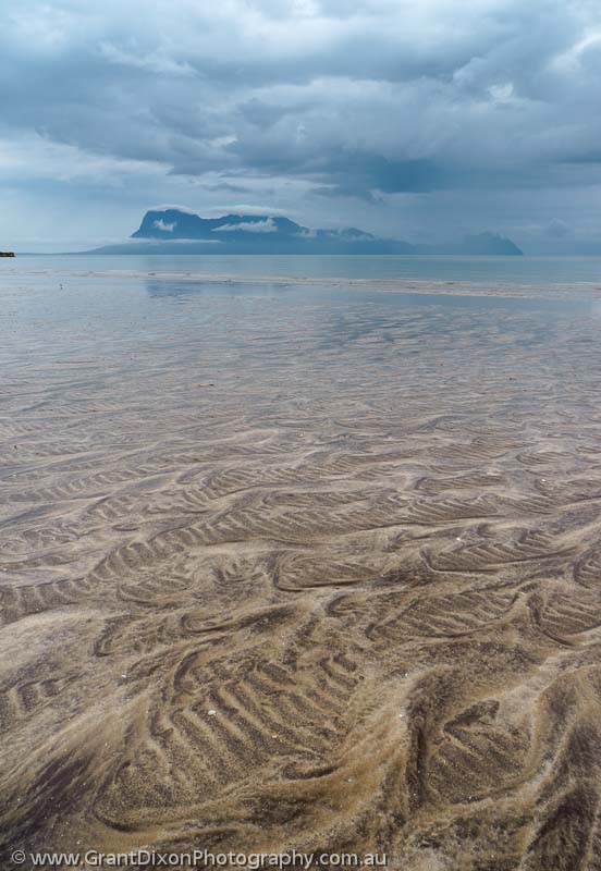 image of Bako beach ripples 1
