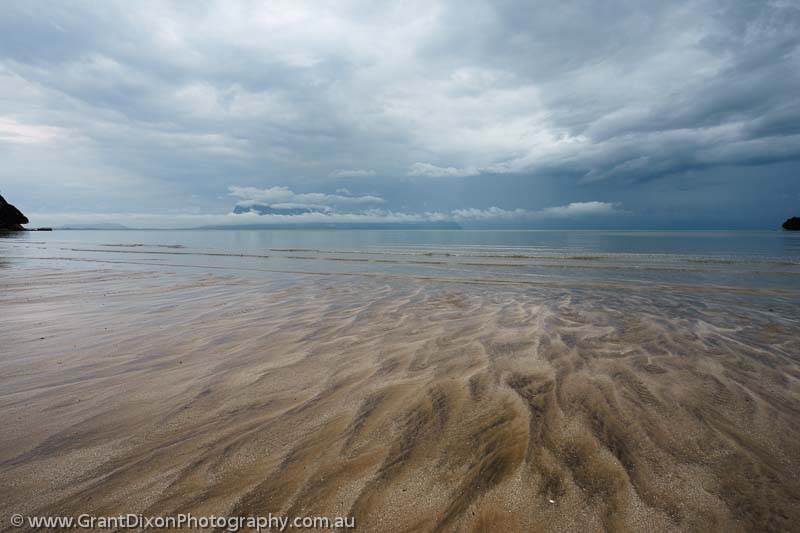 image of Bako beach ripples 2