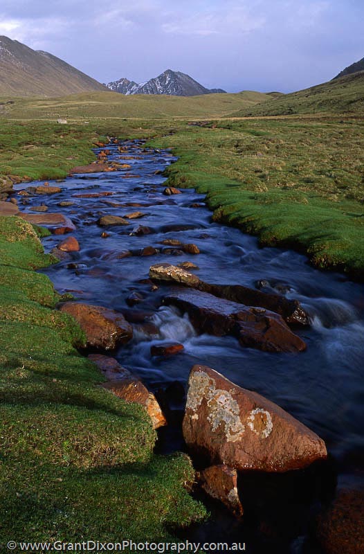 image of Tibet alpine stream