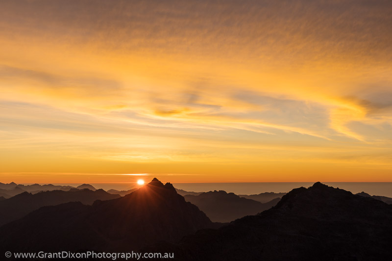 image of Fiordland sunset 1