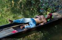 Boatman resting, Saddan Cave.
