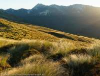 Mt Titiroa from Hunter Mountains, North Borland valley, Southland, New Zealand.