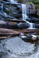 AUSTRALIA, Victoria. Splitters Falls, Wonderland Range, Grampians National Park